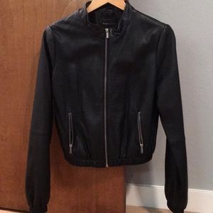 BCBG Leather Jacket